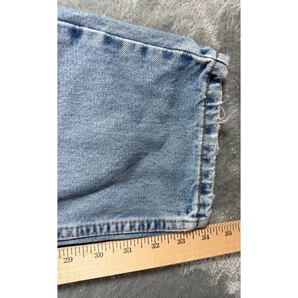 Vtg Levi's 560‎ Loose Taper Jeans W31 L34 Light Wash 90s Distressed Grunge